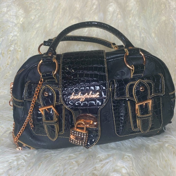 Baby Phat Handbags - Baby Phat black purse